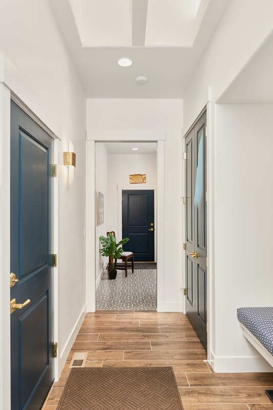 2020-05-06-13-13-10 Architecture - Hallway with Dark Blue Doors