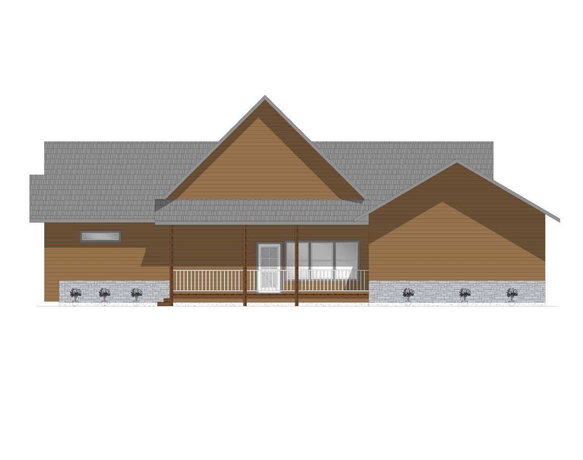 Geranium plan front elevation