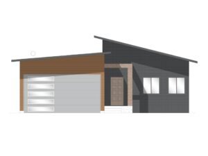 Rowan plan front elevation