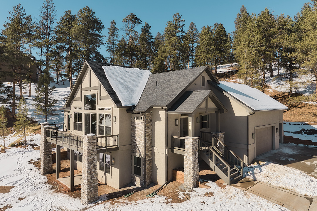 mountain home exterior